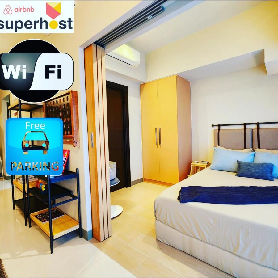 Spacious 7U Homey Unit Steps Away From Uptown Mall And Mitsukoshi Mall Free Parking With Washer Манила Экстерьер фото